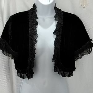 🔖5/$10🎉 Crushed Velvet Shrug